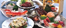 伊豆、熱海の贅沢素材を活かした和食会席